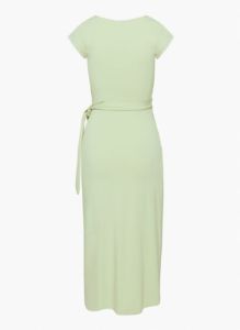 saturn shortsleeve midi dress sold by Aritzia