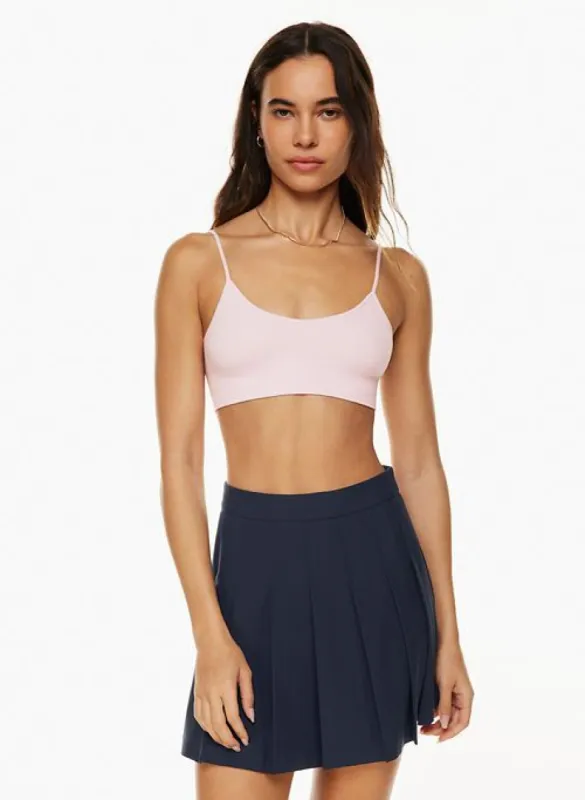 seamless scoopneck bra top sold by Aritzia