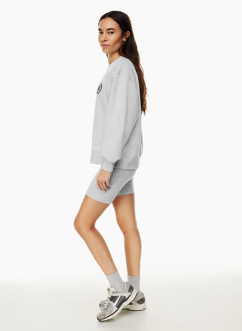 cozy fleece boyfriend crew sweatshirt sold by Aritzia product image thumbnail 3