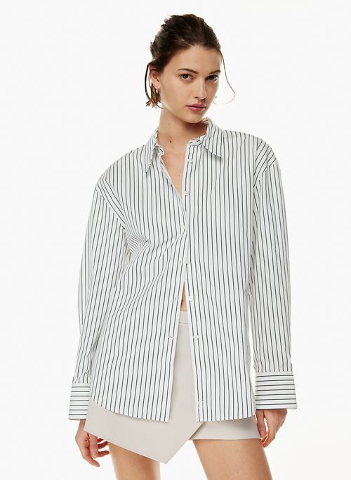 essential poplin relaxed shirt sold by Aritzia product image thumbnail 2