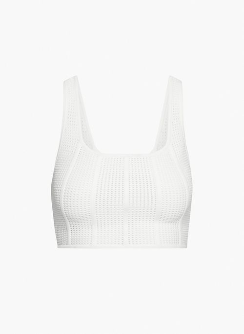 sculpt knit squareneck cropped tank sold by Aritzia product image thumbnail 6