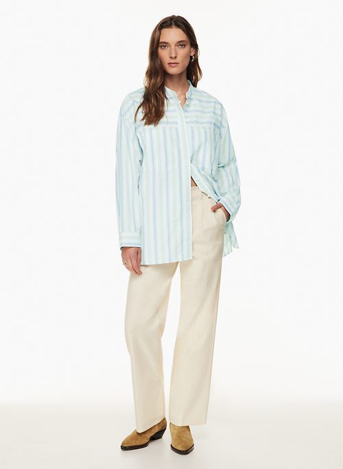 cascade poplin shirt sold by Aritzia