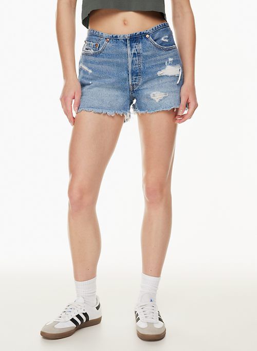 501 mini waist jean short sold by Aritzia product image thumbnail 2