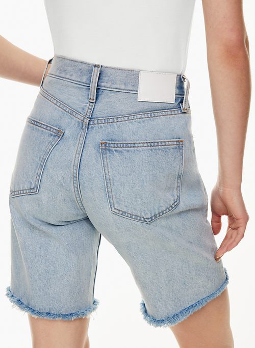 the yoko hi-rise long jean short sold by Aritzia product image thumbnail 3