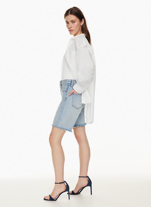 the yoko hi-rise long jean short sold by Aritzia product image thumbnail 4