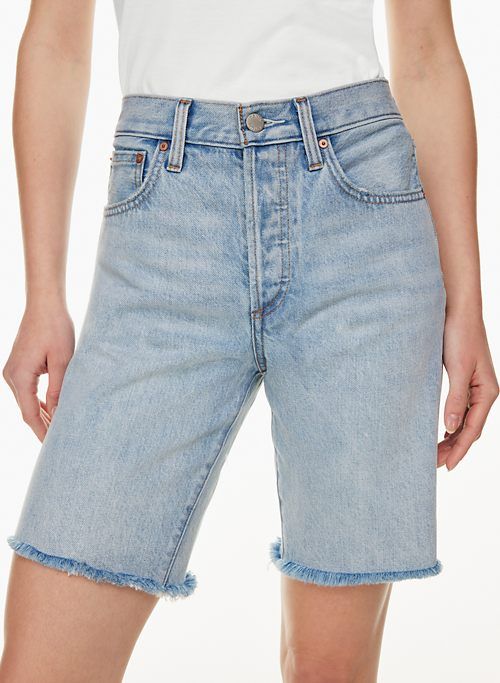 the yoko hi-rise long jean short sold by Aritzia product image thumbnail 5