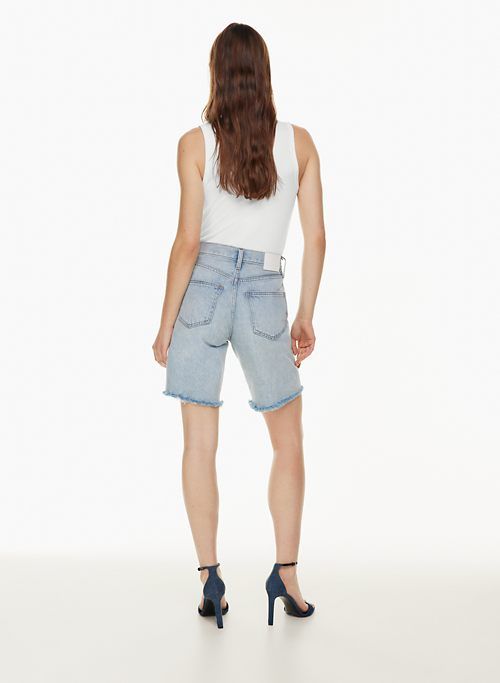 the yoko hi-rise long jean short sold by Aritzia product image thumbnail 6