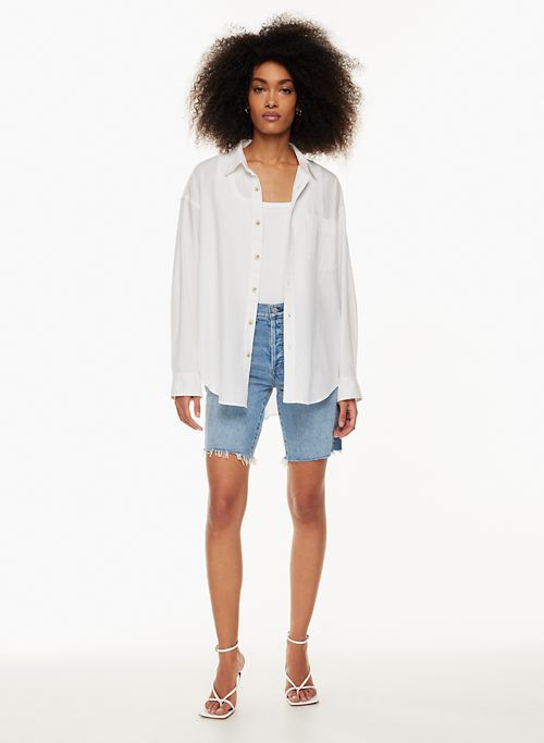 the yoko hi-rise long jean short sold by Aritzia product image thumbnail 7