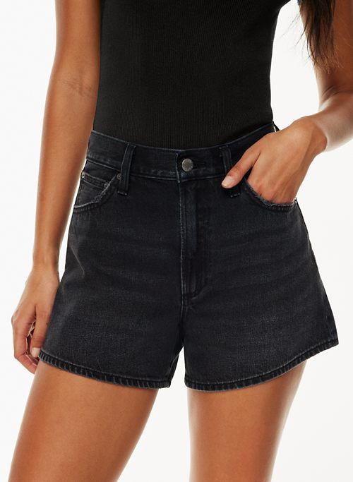 the 90s a-line hi-rise thigh jean short sold by Aritzia product image thumbnail 4