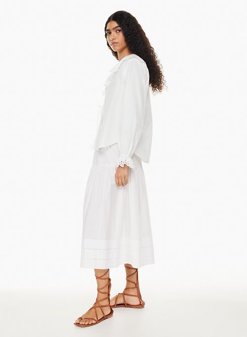 carmela poplin blouse sold by Aritzia product image thumbnail 5
