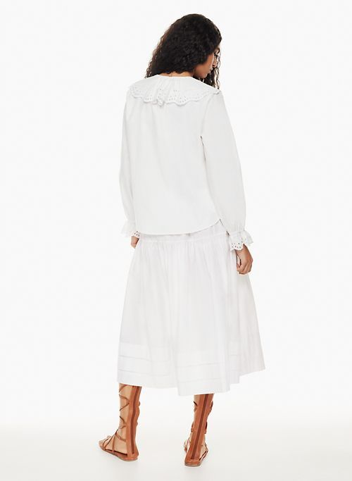 carmela poplin blouse sold by Aritzia product image thumbnail 6