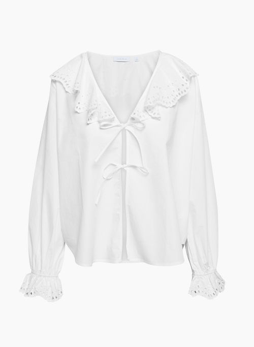 carmela poplin blouse sold by Aritzia product image thumbnail 7