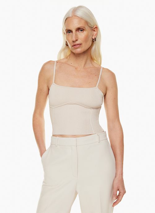suite sculpt knit bustier sold by Aritzia product image thumbnail 2