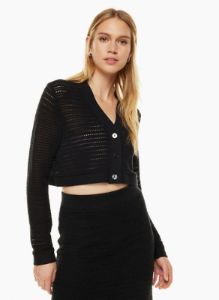visitor cardigan sold by Aritzia