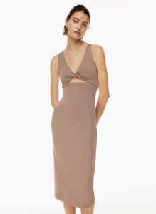 mantel contour dress sold by Aritzia