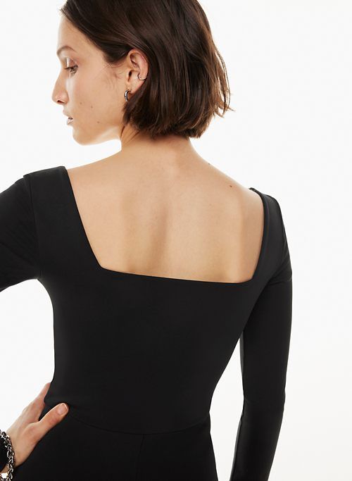 contour squareneck longsleeve jumpsuit sold by Aritzia product image thumbnail 4