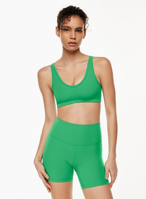 tnabutter™ mini v-neck bra top sold by Aritzia