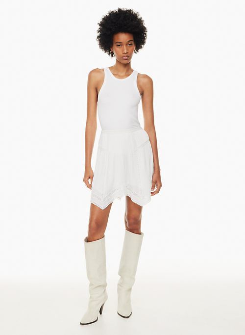 belle skirt sold by Aritzia