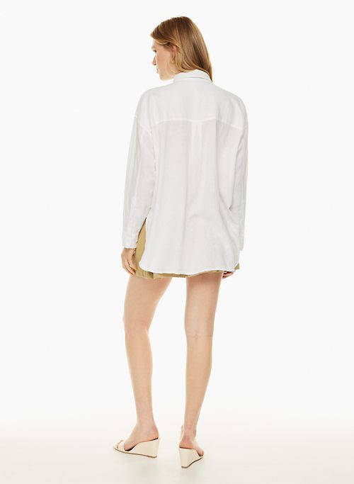 steady linen shirt sold by Aritzia product image thumbnail 5