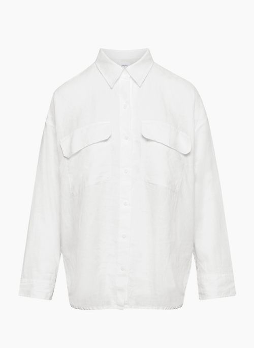 steady linen shirt sold by Aritzia product image thumbnail 6
