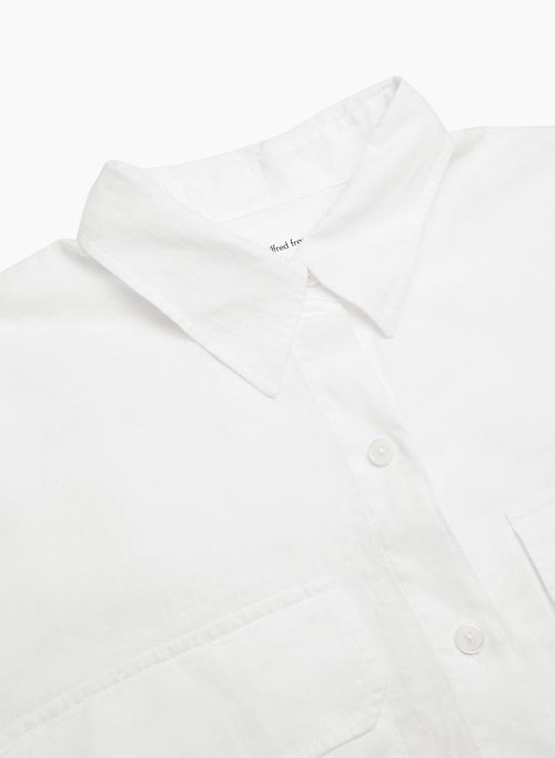 steady linen shirt sold by Aritzia product image thumbnail 8
