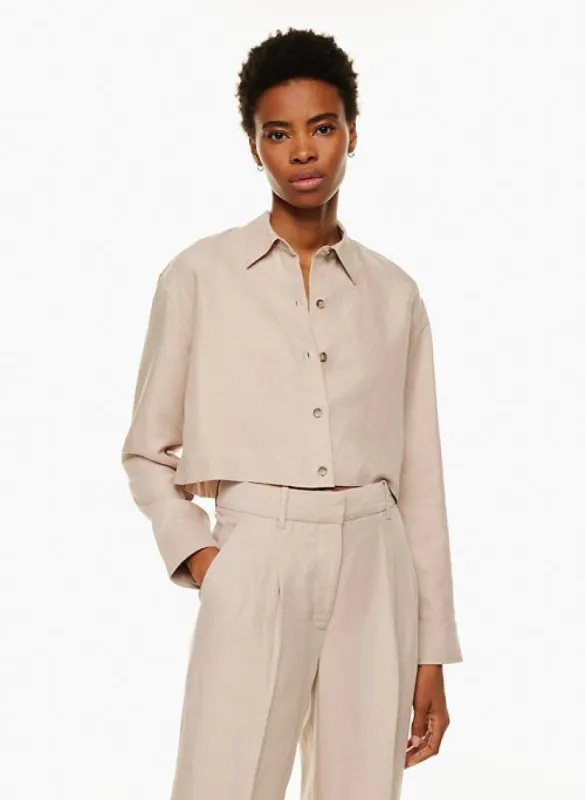 proposal linen shirt sold by Aritzia