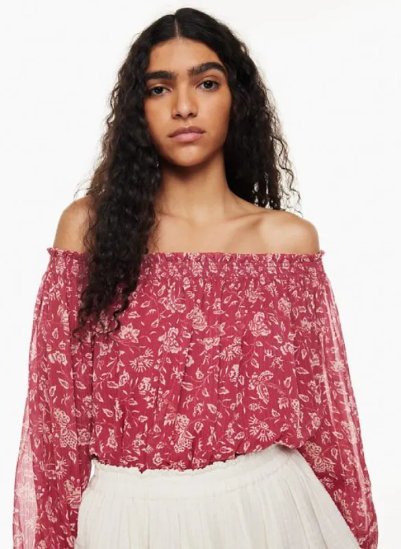 siena blouse sold by Aritzia