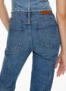 the arlo hi-rise seam jean sold by Aritzia