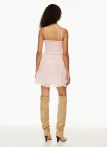 tempest sleeveless mini dress sold by Aritzia