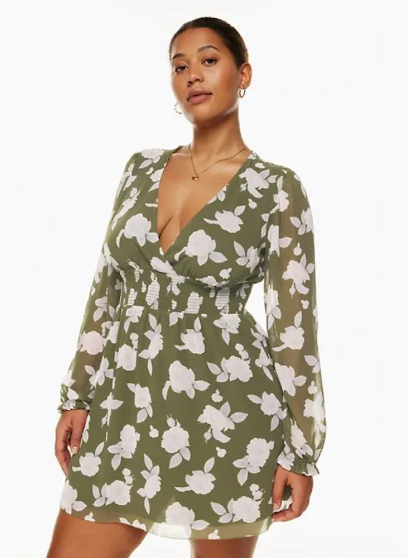 wistful dress sold by Aritzia