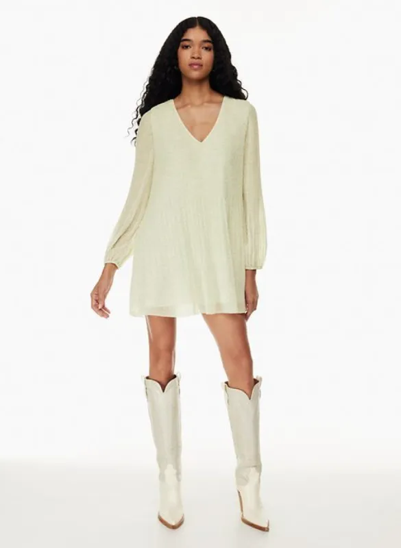 daydreamer v-neck dress sold by Aritzia