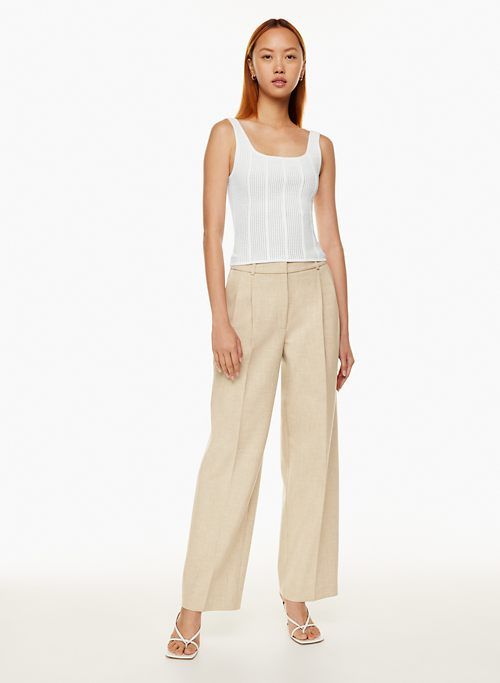 sculpt knit squareneck tank sold by Aritzia product image thumbnail 3
