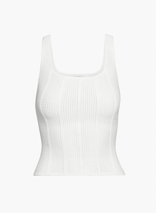 sculpt knit squareneck tank sold by Aritzia product image thumbnail 6