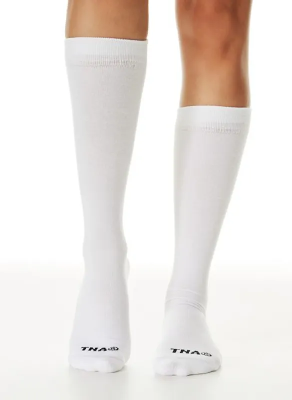 step knee-high sock sold by Aritzia