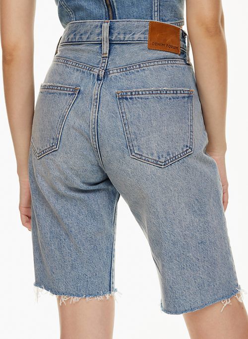 the 90s chloe mid-rise bermuda jean short sold by Aritzia product image thumbnail 3