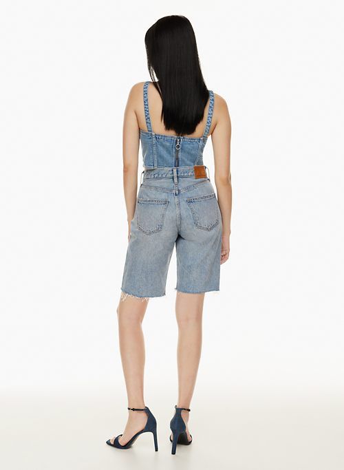 the 90s chloe mid-rise bermuda jean short sold by Aritzia product image thumbnail 7