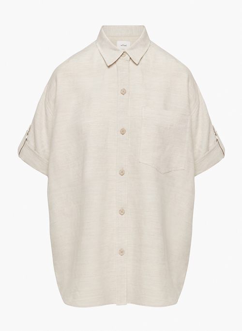 era linen shirt sold by Aritzia product image thumbnail 6