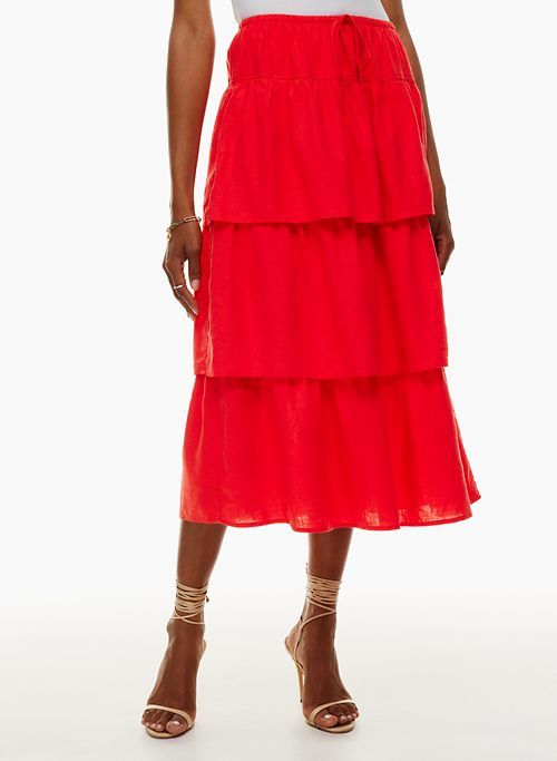 century linen skirt sold by Aritzia product image thumbnail 2