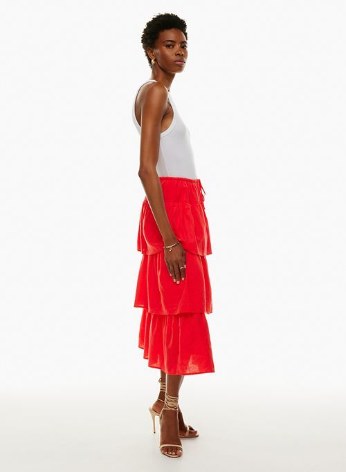 century linen skirt sold by Aritzia product image thumbnail 3