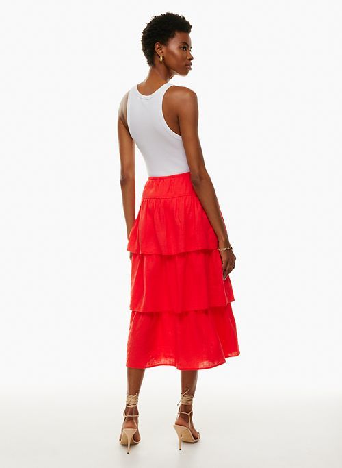 century linen skirt sold by Aritzia product image thumbnail 5