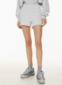 terry fleece snug sweatshort sold by Aritzia