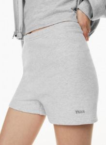 terry fleece snug sweatshort sold by Aritzia