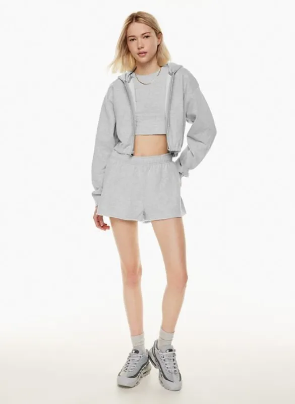 terry fleece mega 3 sweatshort sold by Aritzia