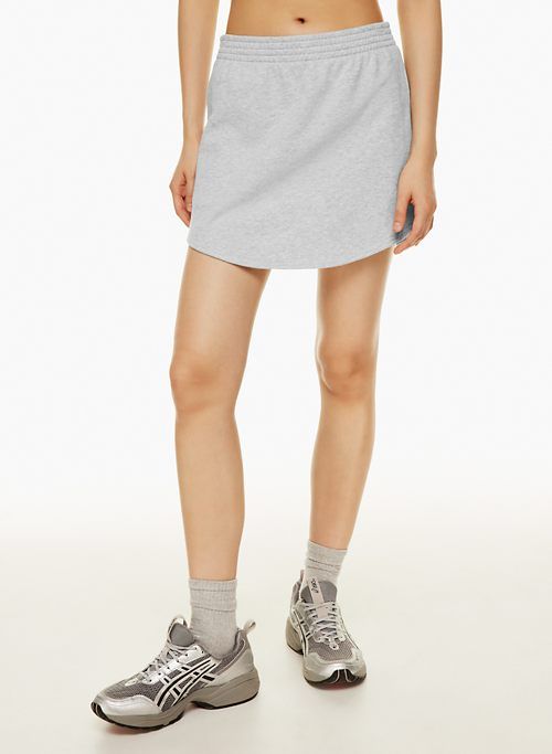 terry fleece mini skirt sold by Aritzia product image thumbnail 2