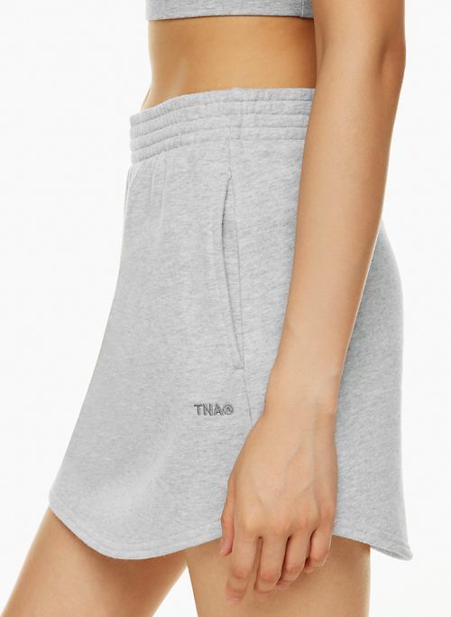 terry fleece mini skirt sold by Aritzia product image thumbnail 4