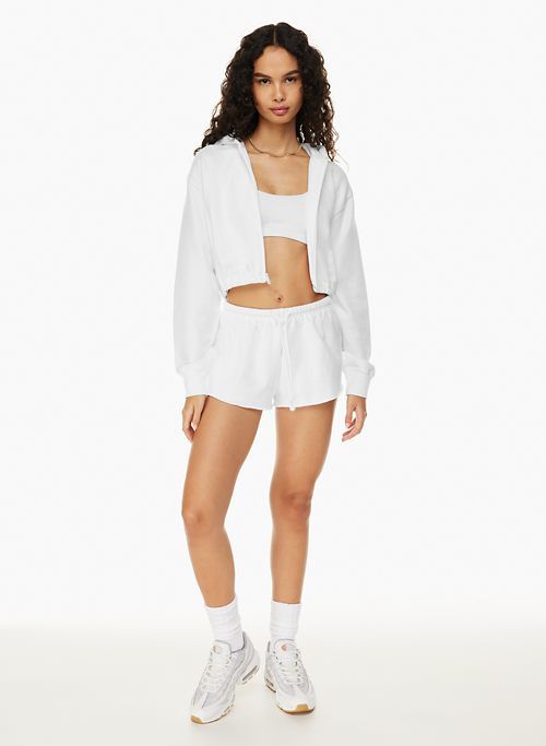 terry fleece perfect cinch zip hoodie sold by Aritzia product image thumbnail 3