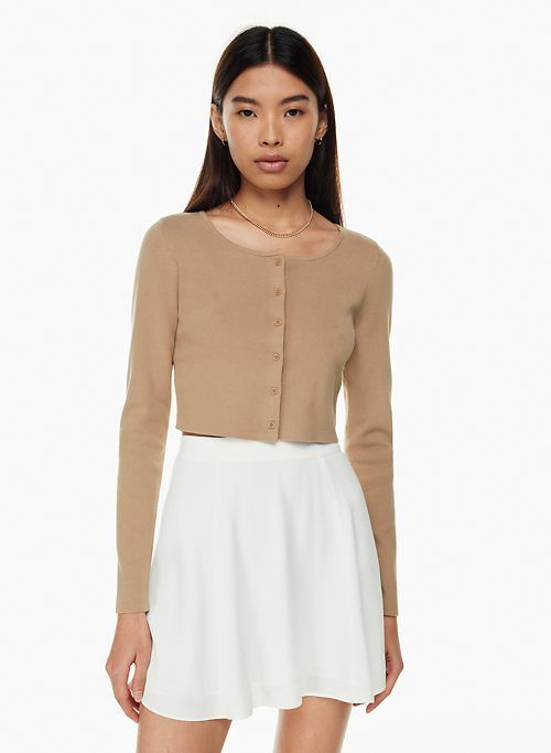 izzy cardigan sold by Aritzia
