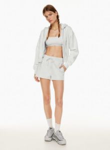 cozy fleece boyfriend hi-rise 2 sweatshort sold by Aritzia
