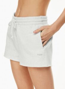 cozy fleece boyfriend hi-rise 2 sweatshort sold by Aritzia