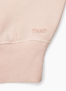 cozy fleece mega shrunken snorkel hoodie sold by Aritzia
